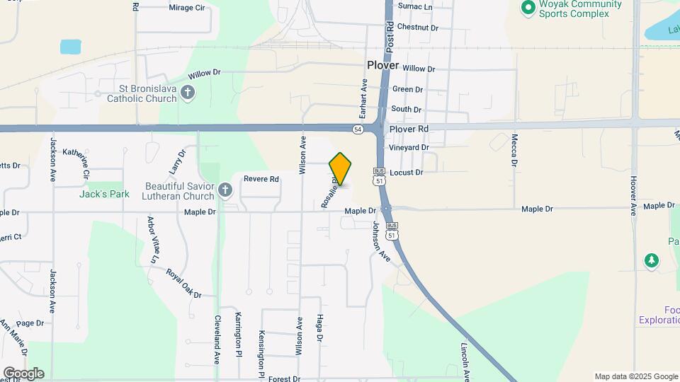 3140 Rosalie Pkwy Map and Location Details