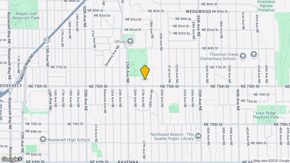 7514 27th Ave NE Map and Location Details