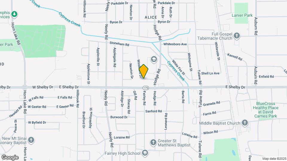 4613 Windward Dr Map and Location Details