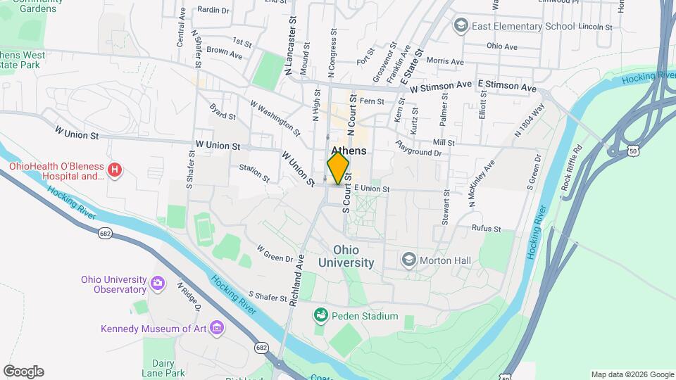 11 W Union St, Unit 1/2 Map and Location Details