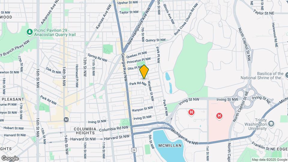 525 Park Rd NW-Unit -201 Mapa y Detalles de la Ubicación