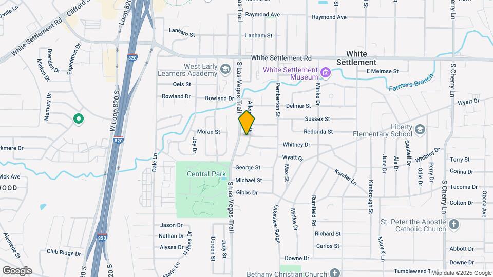 520 Allencrest Dr Map and Location Details