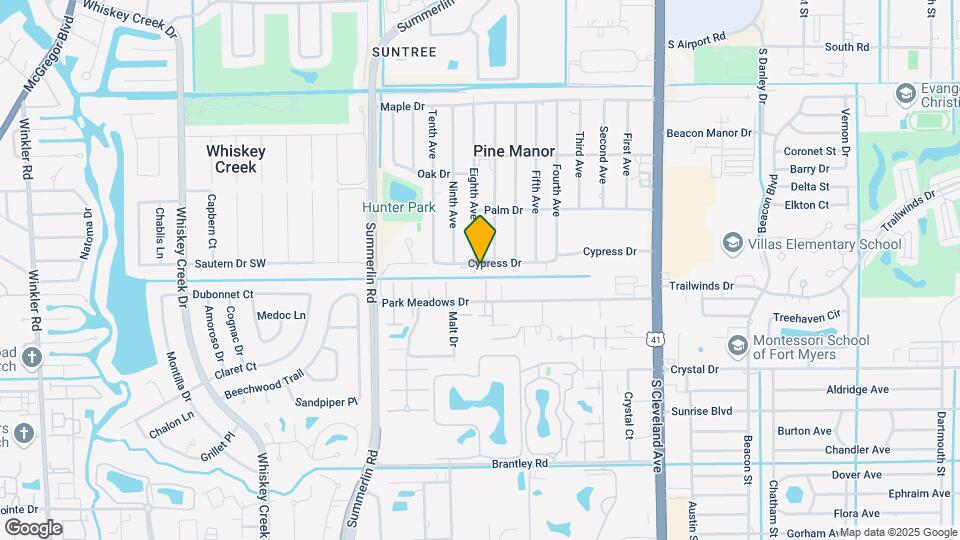 1638 Cypress Dr Map and Location Details