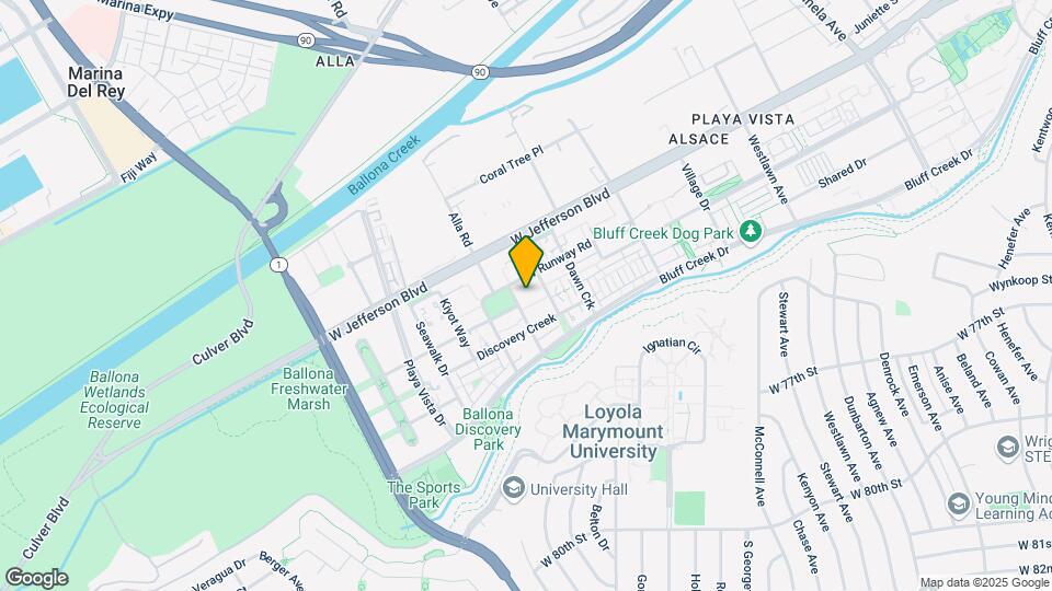 Tempo Playa Vista Map and Location Details