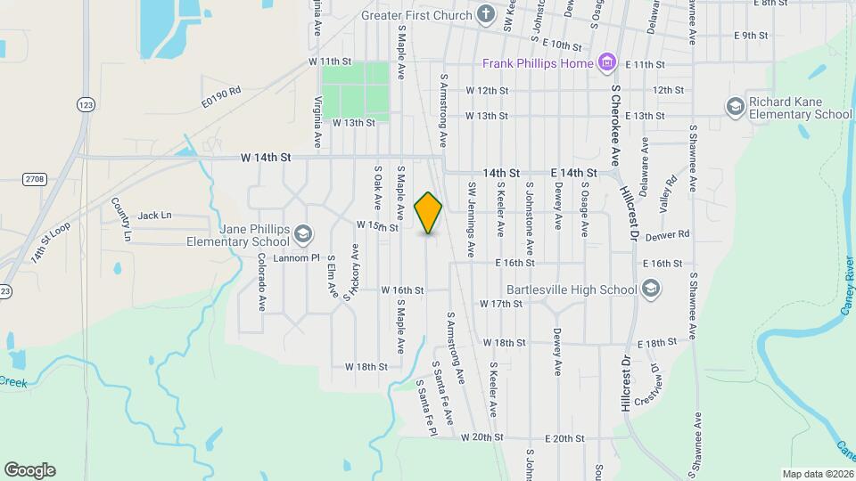 1520 S Santa Fe Ave Mapa y Detalles de la Ubicación