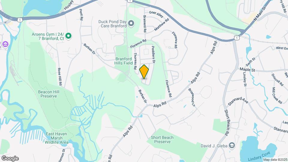 730 Robert Frost Dr Map and Location Details