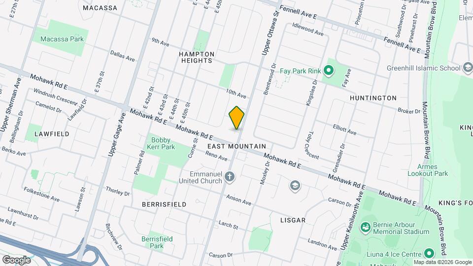 788 Upper Ottawa St Map and Location Details