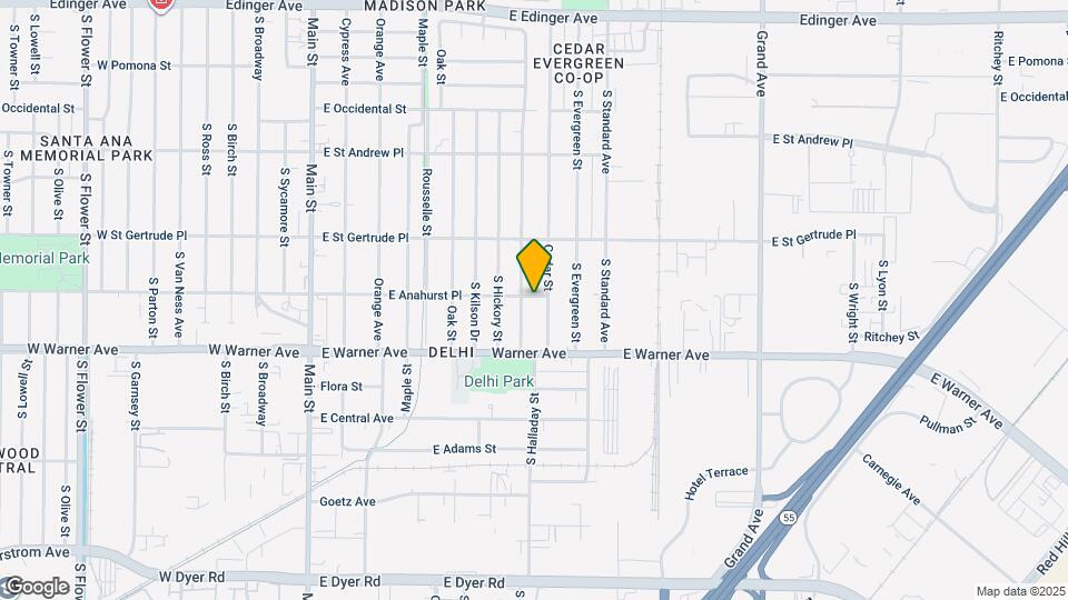 940 E Anahurst Pl Map and Location Details