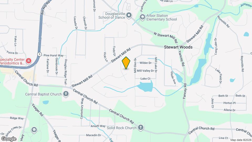 5577 Mountain Park Way Map and Location Details