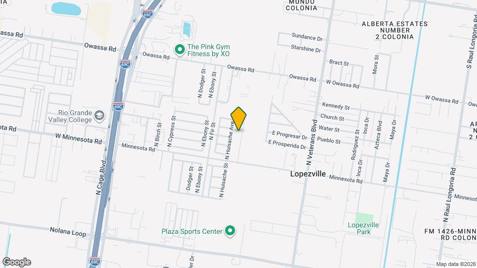 5515 N Chula Vista St Mapa y Detalles de la Ubicación