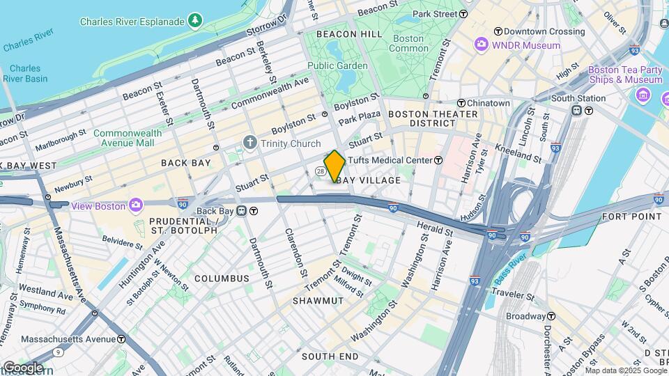 1-5 Cortes St Mapa y Detalles de la Ubicación