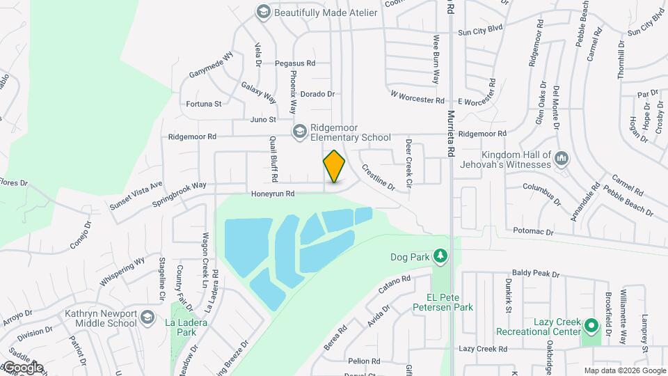 25623 Mountain Springs St Map and Location Details