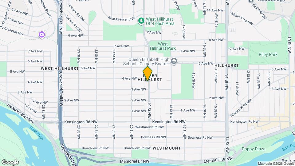 415 19 St NW Map and Location Details