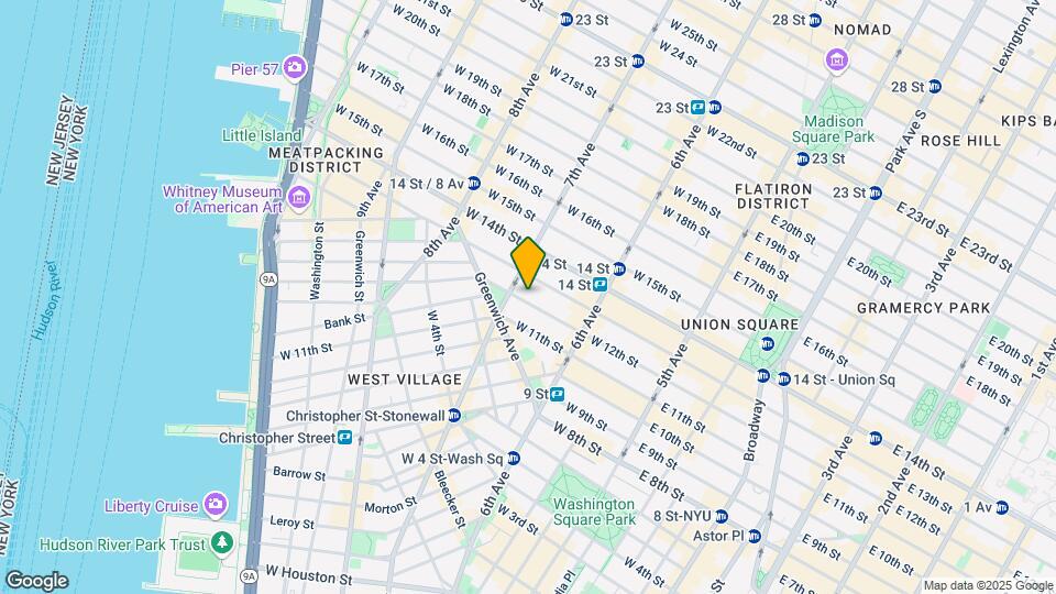 175 W 12th St Mapa y Detalles de la Ubicación