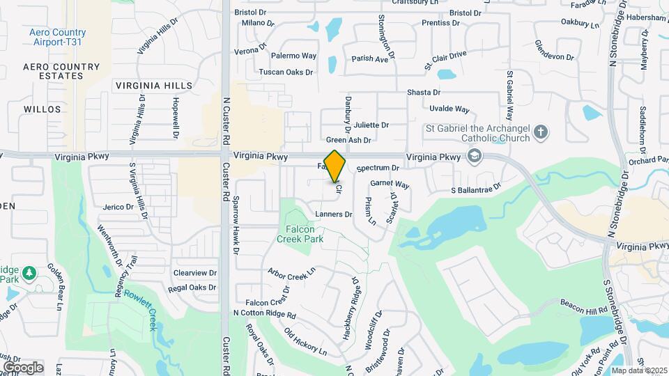 8417 Falconet Cir Map and Location Details