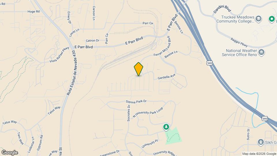 3655 Oaklawn St Map and Location Details