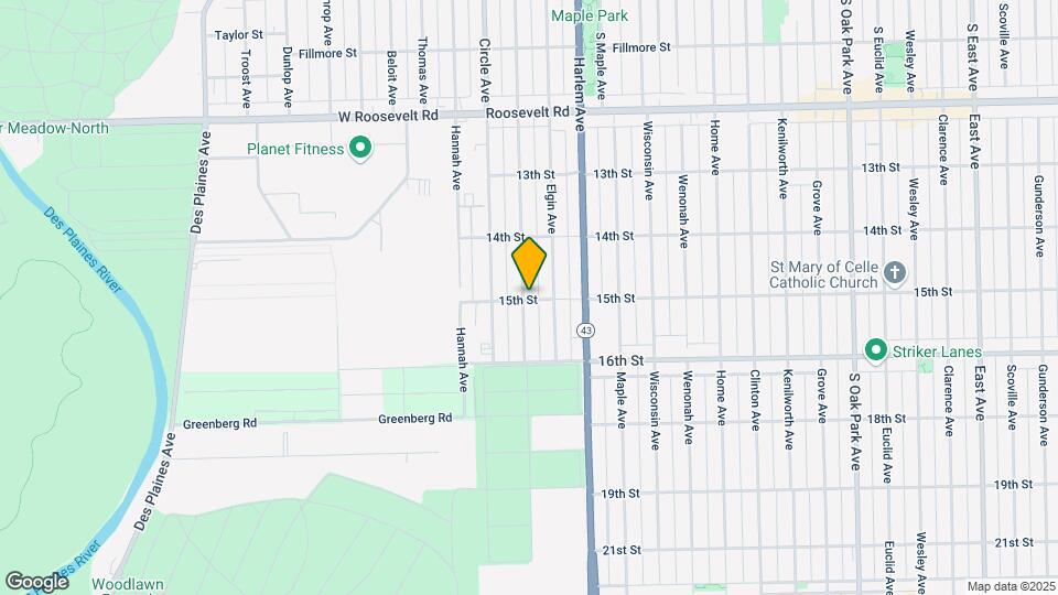 1446 Marengo Ave Map and Location Details