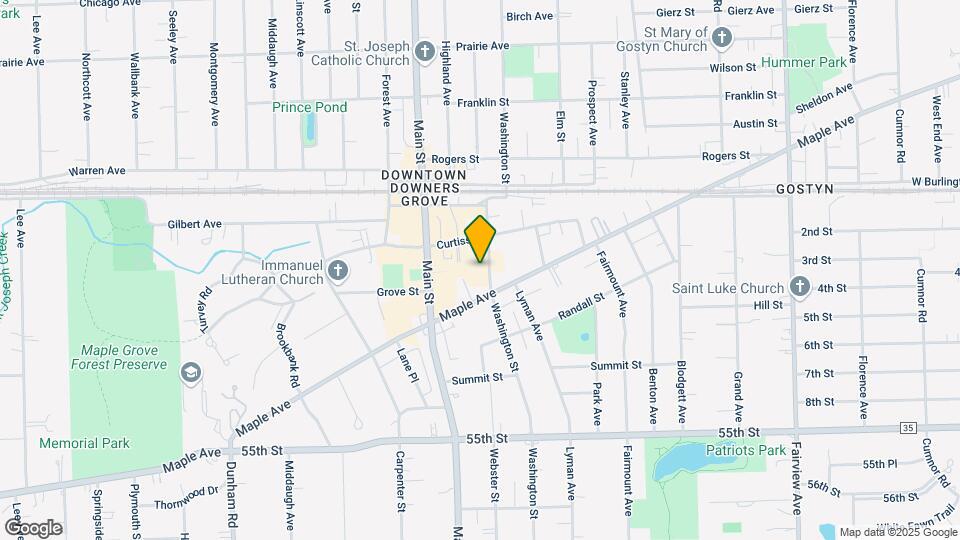 5202 Washington St Map and Location Details