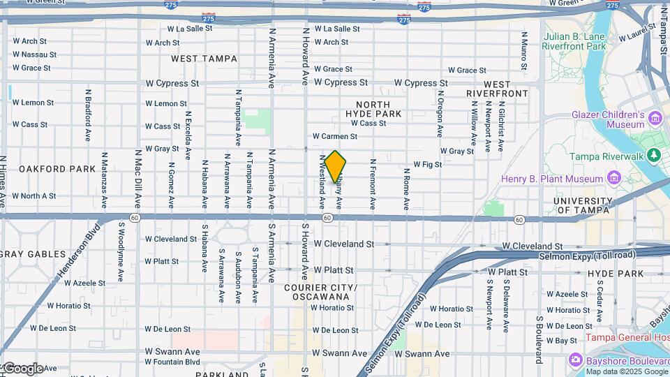 206 N Albany Ave Map and Location Details