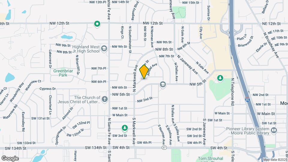 952 NW 6th St Map and Location Details