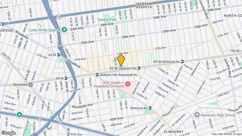 79 STREET Stunning 2 bedroom close to all, Unit 2B Mapa y Detalles de la Ubicación