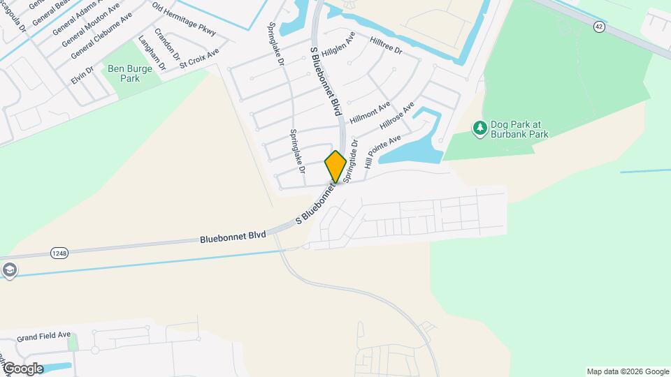 10408 Springtree Ave Map and Location Details