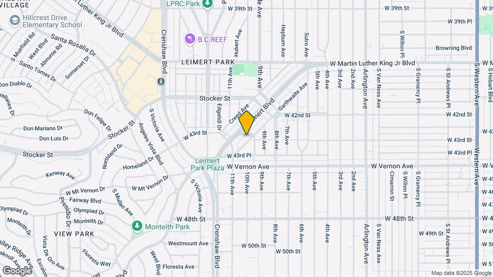 4305 Garthwaite Ave Mapa y Detalles de la Ubicación
