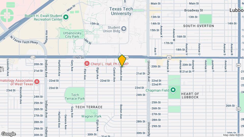2629 20th St, Unit Back Apartment Map and Location Details