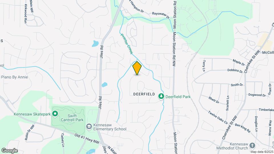 5710 Deerfield Pl Map and Location Details