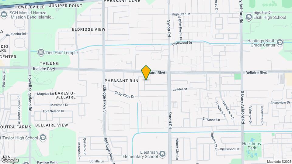 6823 Songbrook Dr Map and Location Details