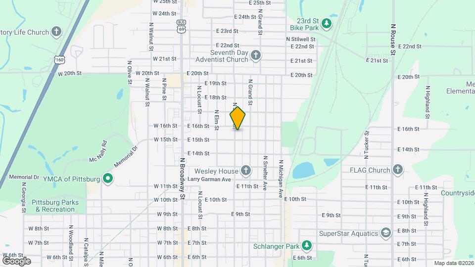 1506 N Joplin St Map and Location Details