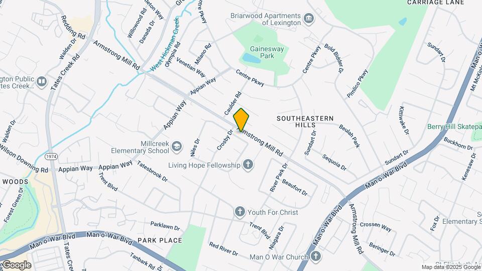 1315 Stephen Foster Dr Mapa y Detalles de la Ubicación