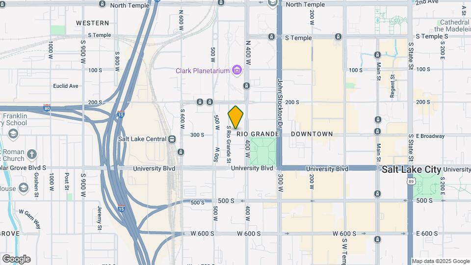 428 W Broadway Map and Location Details