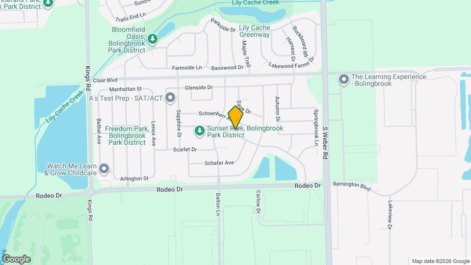 1445 Waterside Dr Map and Location Details