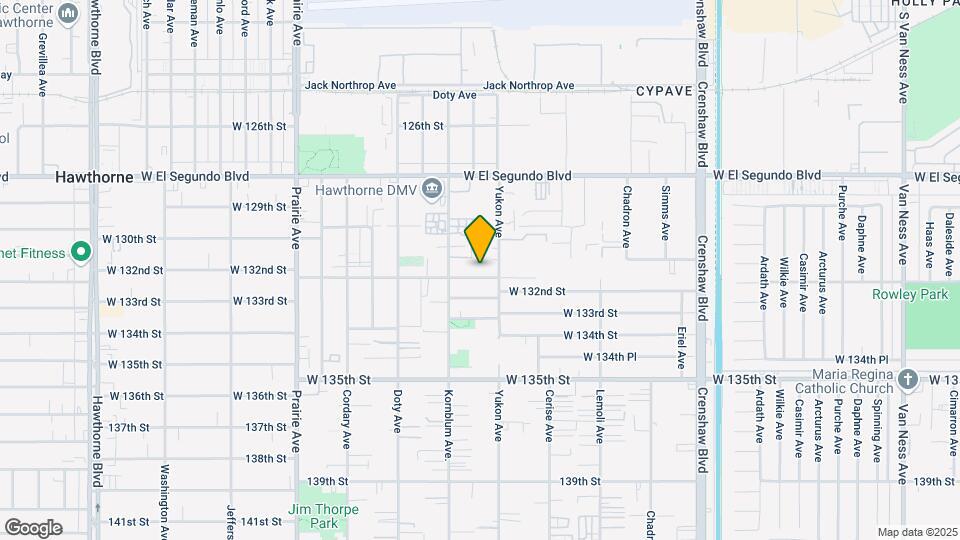 3625 W 132nd St Mapa y Detalles de la Ubicación