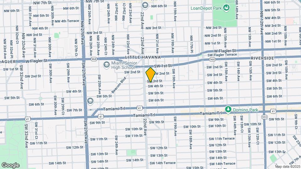 2135 SW 4th St Map and Location Details