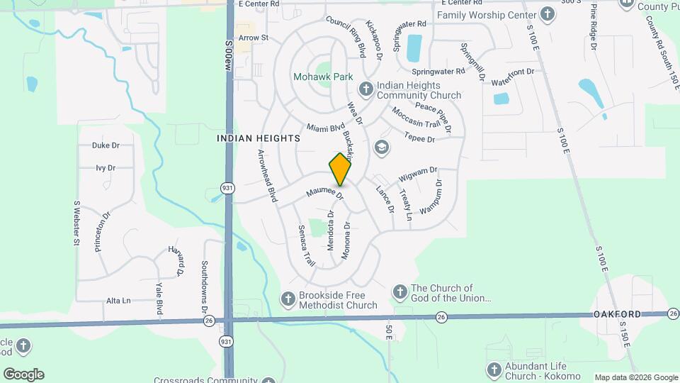 808 Maumee Dr Map and Location Details