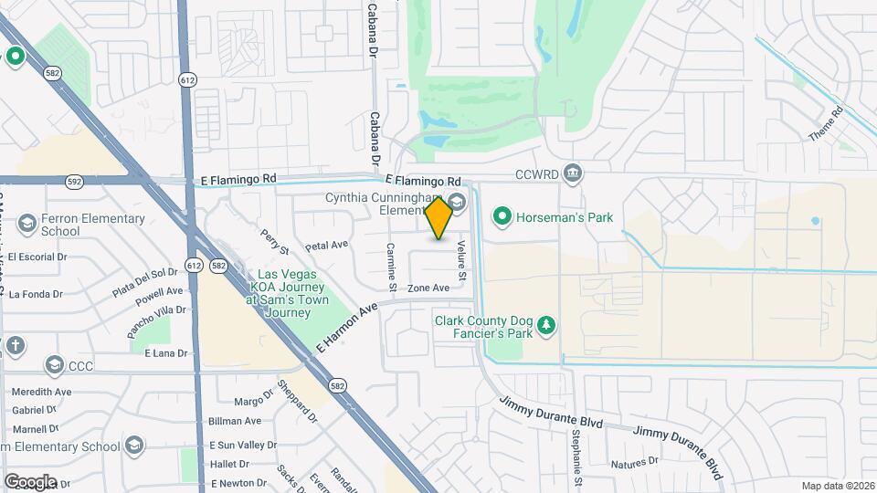 5508 Crinoline Ave Mapa y Detalles de la Ubicación