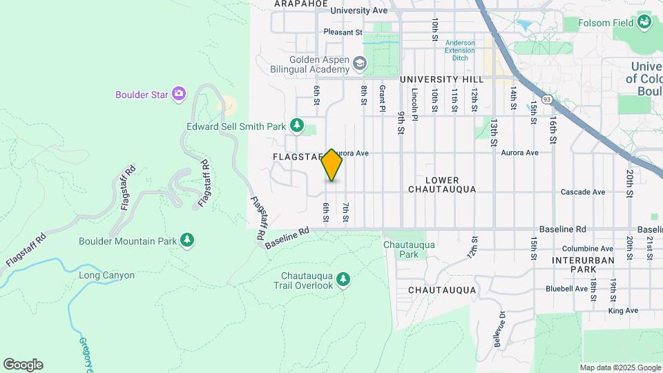 615 Cascade Ave Map and Location Details