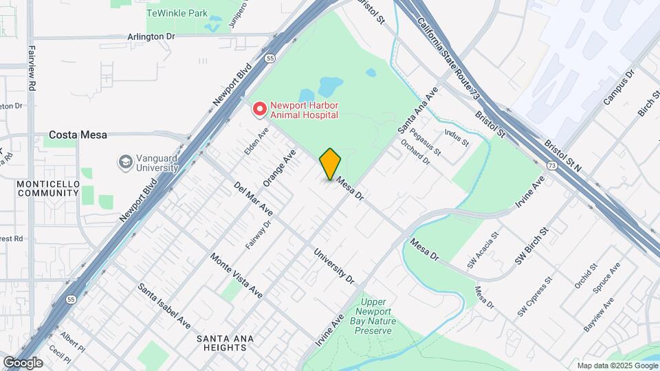 275 Mesa Dr Mapa y Detalles de la Ubicación