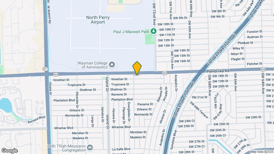 7531 Venetian St Map and Location Details