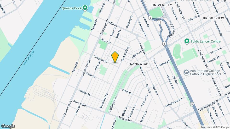 666 Chippawa St Map and Location Details