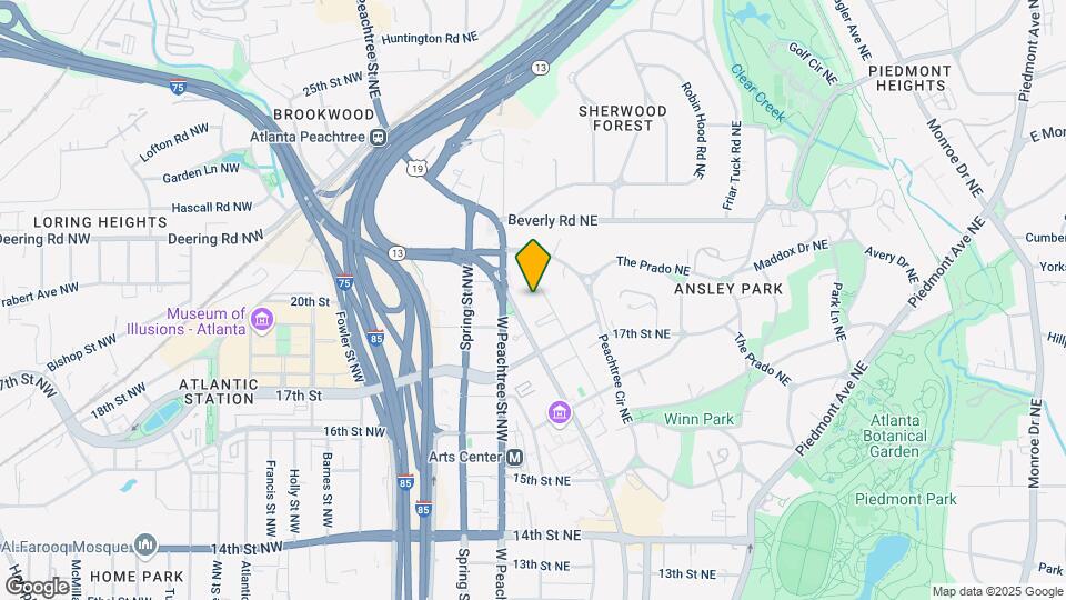 Loria Ansley Mapa y Detalles de la Ubicación
