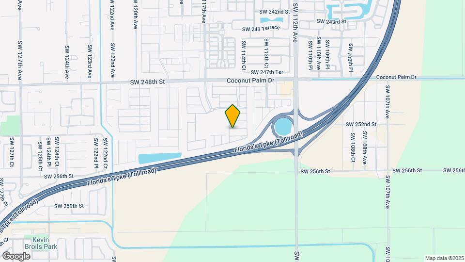 11468 SW 252nd Ter Map and Location Details