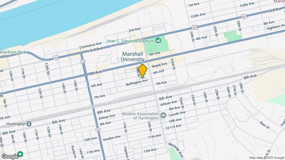 Marshall Apartments Map and Location Details