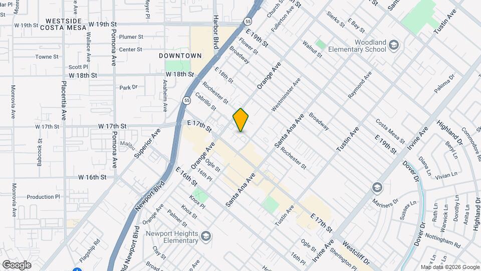 231 Cabrillo St Map and Location Details