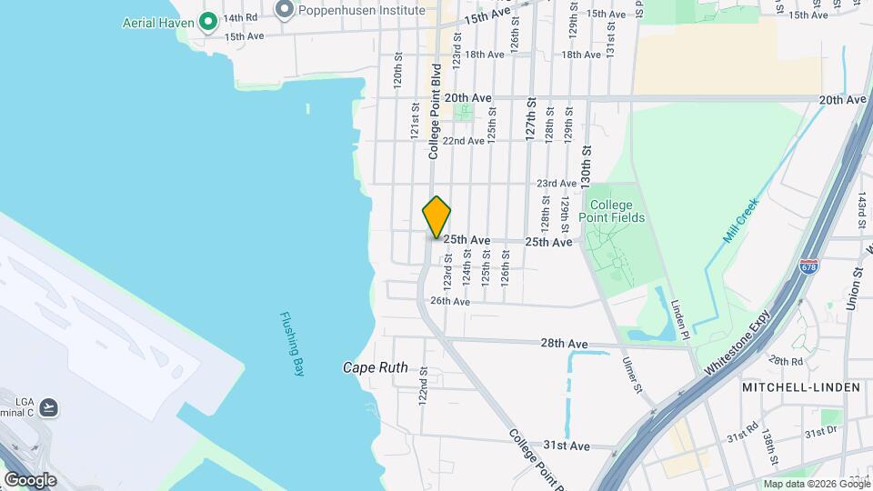 25-07 College Point Blvd Mapa y Detalles de la Ubicación