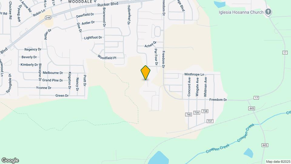 158 S Spring View Dr Map and Location Details