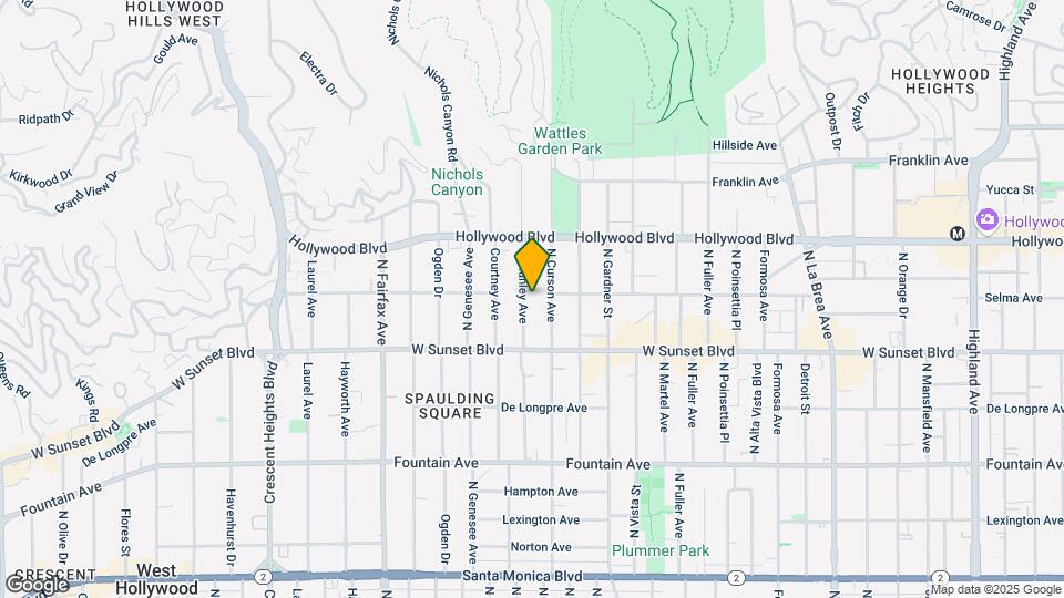1554 N Stanley Ave Map and Location Details