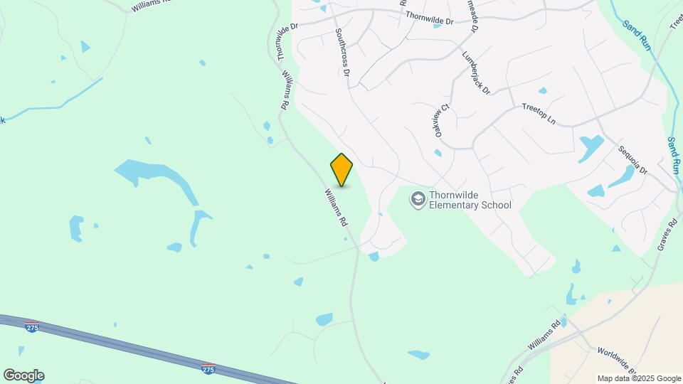 1890 Williams Rd Map and Location Details